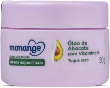 Imagem de Coty Creme Hidratante Para Áreas Específicas Monange Óleo De Abacate Com Vitamina E 50G