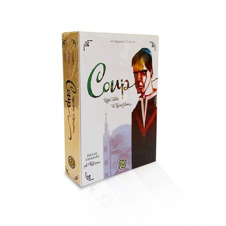 Coup + Expansão A Reforma - Jogo de Cartas - Grok - Jogos de Cartas -  Magazine Luiza