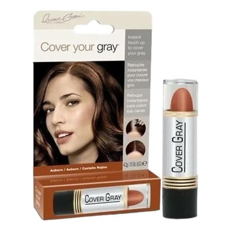 Imagem de Cover Your Gray Bastão Retoque Cabelo Castanho Avermelhado