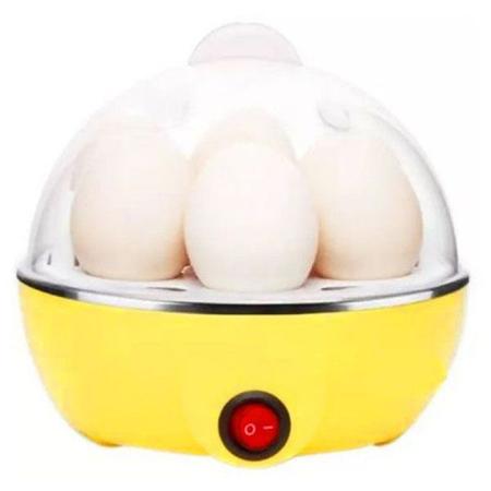 Imagem de Cozedor Vapor Elétrico Cozinhar Ovo Egg Cooker 110v Amarela