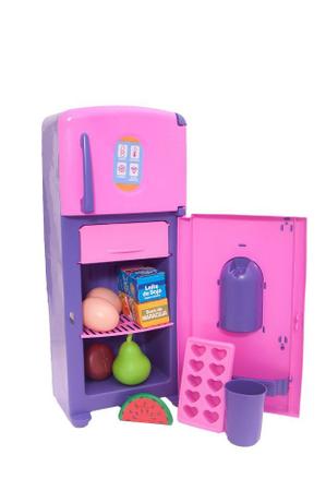 Cozinha Brinquedo Menina Eletro Jogo Panelas Comidinhas 19pç