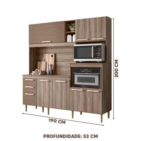 Imagem de Cozinha Compacta 100% MDF