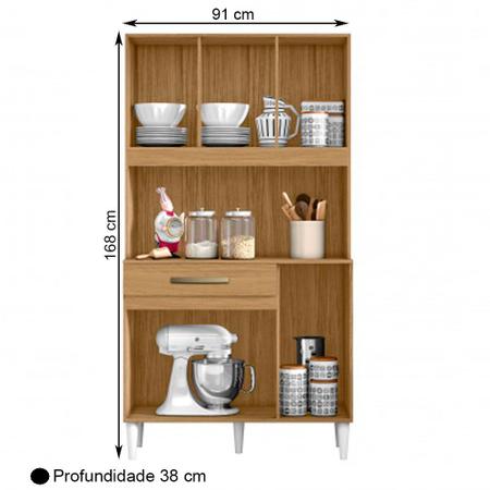Imagem de Cozinha Compacta 6 Portas Cleo AramA³veis