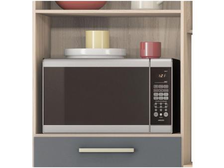 Imagem de Cozinha Compacta Demóbile Select com Balcão - Nicho para Micro-ondas 6 Portas 2 Gavetas