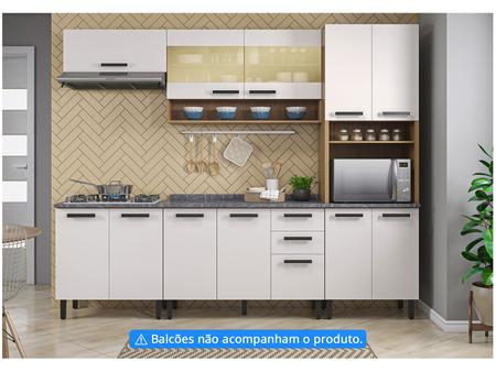 Imagem de Cozinha Compacta Itatiaia Madeira New Jazz