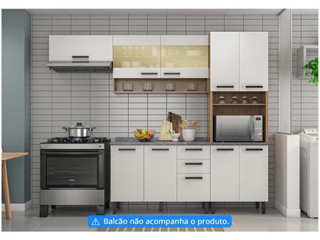 Imagem de Cozinha Compacta Itatiaia Madeira New Jazz