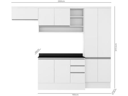 Imagem de Cozinha Compacta Multimóveis Suíça 5195ML