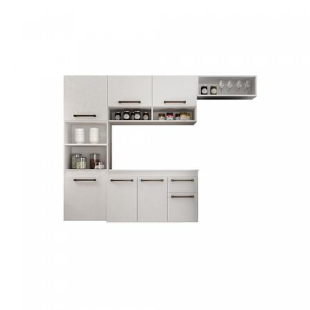 Imagem de Cozinha Compacta Suspensa 6 Portas e 2 Gavetas Liz Chf