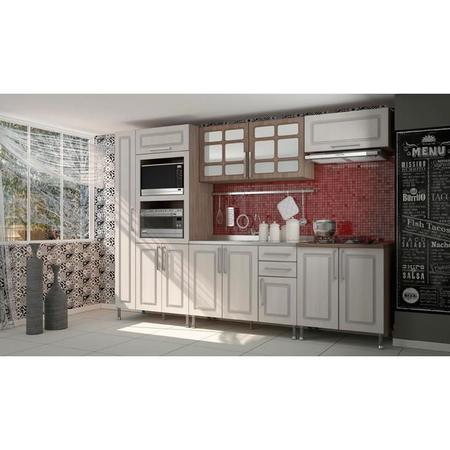 Cozinha Completa Indékes Sônia, 5 Peças, Branco, 120 cm