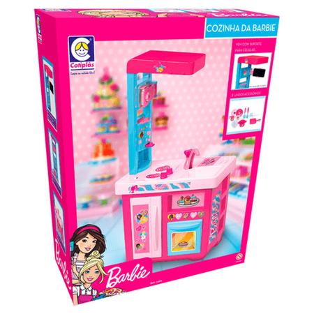 Imagem de Cozinha Infantil Barbie Chef Cozinha Master - Cotiplás 2490