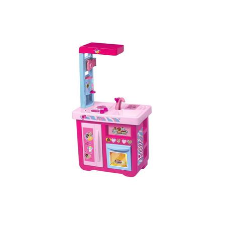 Imagem de Cozinha Infantil Barbie Cheff Master Completa com Acessórios Cotiplás 2490