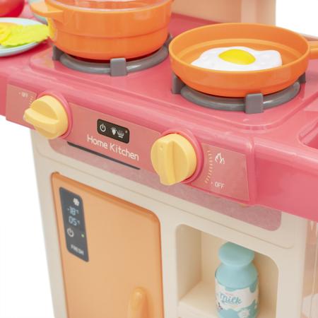 Imagem de Cozinha infantil brinquedo com água luz som fumaça 42 peças