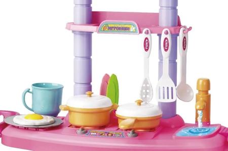 Imagem de Cozinha infantil com acessórios luz e som 43 peças