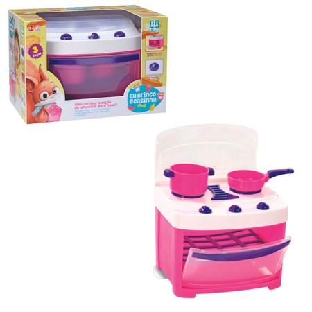 Imagem de Cozinha Infantil Eu Brinco De Casinha Fogão - Chef Panelinha