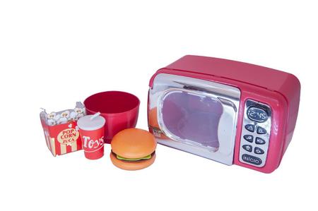 Cozinha Infantil Menino Eletro Panela Comida Brinquedo 10pç