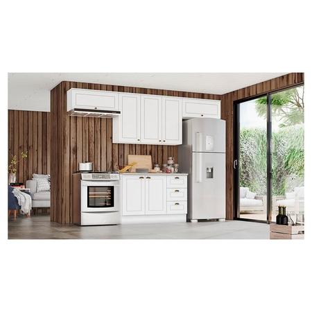 Imagem de Cozinha Modulada Nova York 5 Peças Branco HP  Henn