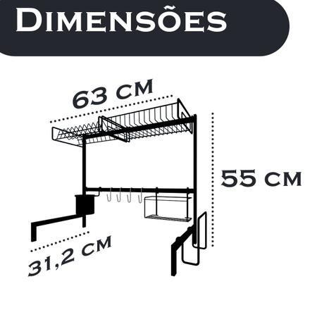 Imagem de Cozinha Modular Suspensa Autossustentável 14 Peças 63cm