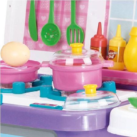 Imagem de Cozinha Portátil Infantil 3 Em 1 Maleta Mini Andador Cozinha