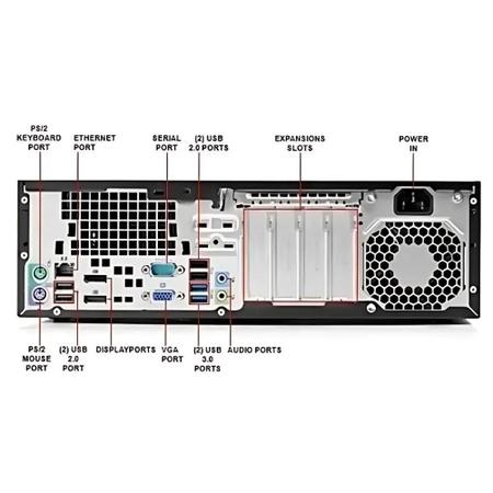 Imagem de CPU Computador HP ELITEDESK 800G1 I3 4 8GB HD500GB