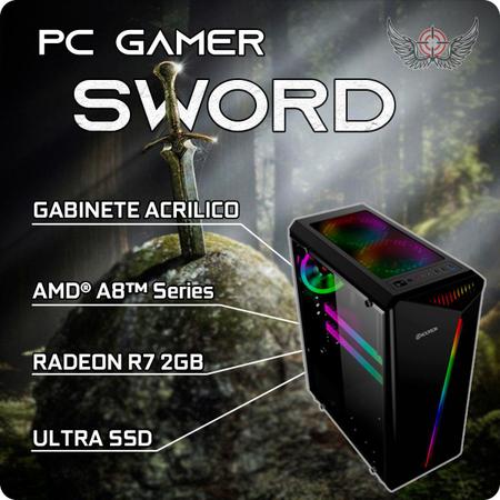 PC Gamer Completo Imperiums AMD A4 6300 / 8gb / SSD 120GB / APU 2GB / + 30 Jogos  Grátis! - Desconto no Preço