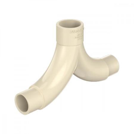 Cpvc-Krona Tee Mist M/F/M 22Mm - krona cpvc Imagem de Cpvc-Krona Tee Mist M/F/M 22Mm