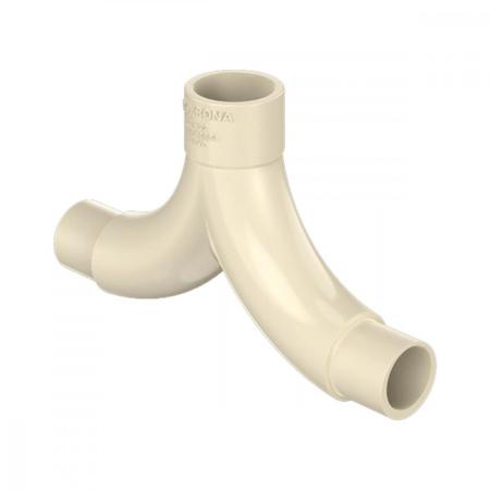 Cpvc-Krona Tee Mist M/F/M 22Mm - krona cpvc Imagem de Cpvc-Krona Tee Mist M/F/M 22Mm
