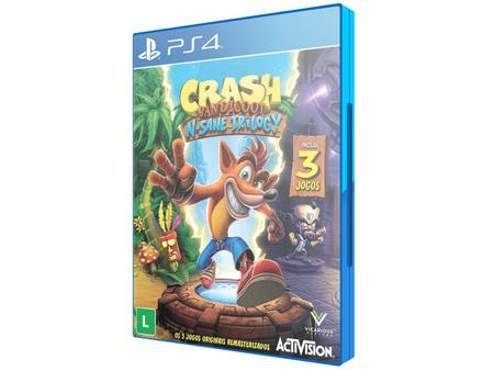 Combo de Jogos PS4 - Red Dead Redemption 2 + Crash Bandicoot N'Sane Trilogy  + Assetto Corsa - Rockstar Games - Jogos de Plataforma - Magazine Luiza