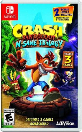 Jogo Crash Bandicoot N'Sane Trilogy - PS4 - Activision - Jogos de  Plataforma - Magazine Luiza