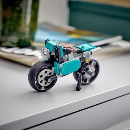 Técnica Motocicleta Modelo Blocos De Construção Moto Corrida