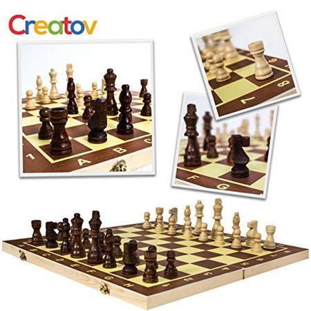  Creatov Chess Set - Chess Board Set for Adults Kids