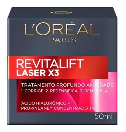 Imagem de Creme Anti-idade Revitalift Laser X3 Diurno L'oréal  50ml