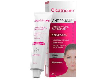 Imagem de Creme Antissinais Facial Cicatricure Antirrugas - 60g