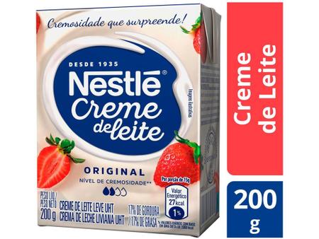 Imagem de Creme de Leite Integral Original 200g Nestlé - 1 Unidade