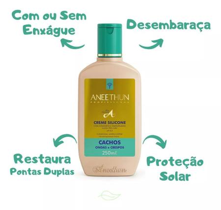 Imagem de Creme De Silicone Linha A Cachos -  250 ML