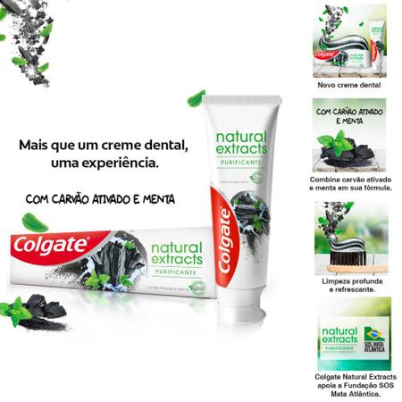 Imagem de Creme Dental Colgate Natural Extracts Purificante 90g