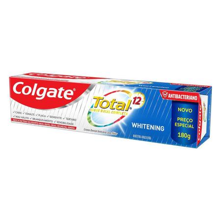 Imagem de Creme Dental Colgate Total 12 Whitening 180g