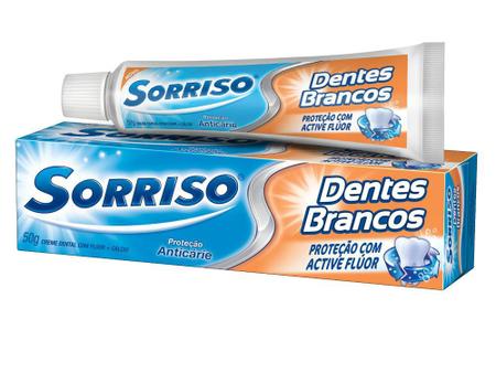 Imagem de Creme Dental Sorriso Dentes Brancos 50g