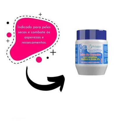 Imagem de Creme Desodorante Hidratante Perfumado Sebo de Carneiro 240g (PÉS, MÃOS, JOELHOS E COTOVELOS) Bio Instinto