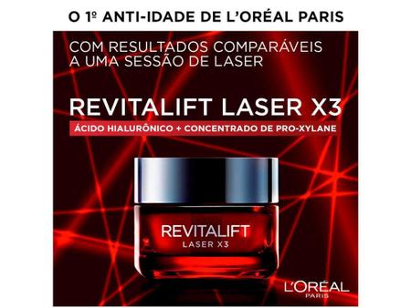 Imagem de Creme Facial Anti-idade Revitalift Laser X3 - Loreal Paris 50g