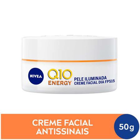 Imagem de Creme Facial Antirrugas Dia NIVEA Q10 Energy