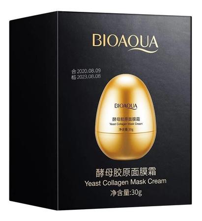 Creme Facial Levedura Colágeno Bioaqua Hidratante Flacidez Imagem de Creme Facial Levedura Colágeno Bioaqua Hidratante Flacidez