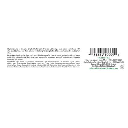 Creme facial Mario Badescu Ginseng Moist para misto/seco Imagem de Creme facial Mario Badescu Ginseng Moist para misto/seco