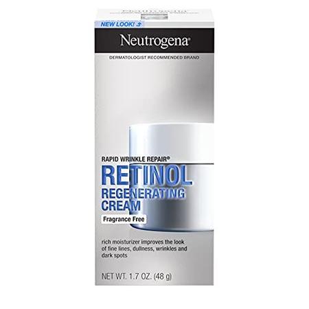 Imagem de Creme hidratante anti-idade com ácido hialurônico e retinol - Removedor de manchas - 1,198ml