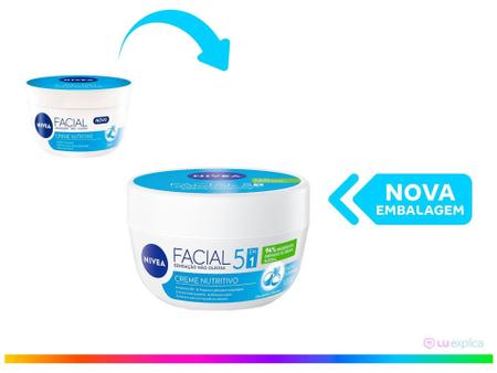 Imagem de Creme Hidratante Facial Nivea Nutritivo 100g