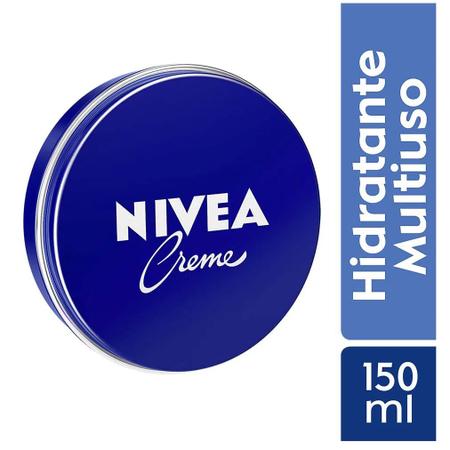 Imagem de Creme Hidratante Nivea Lata 145g Grande Azul Importada