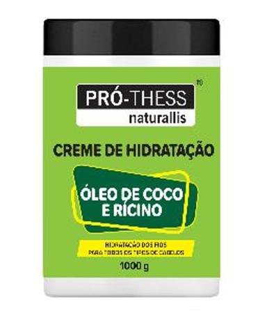 Imagem de Creme hidratante óleo de coco c/ rícino  1kg-pró thess - PRÓ-THESS