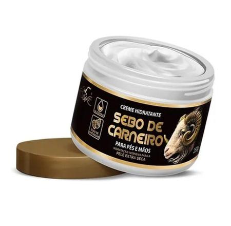Imagem de Creme Hidratante Sebo de Carneiro Oleo de Amendoa Glicerina BelKit 250g - Bel Kit