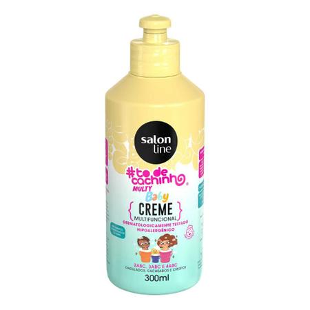 Imagem de Creme Multi Condicionador Salon Line 300Ml To De Cacho Baby