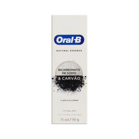 Imagem de Creme Oral-B Bicarbonato De Sodio E Carvao 90Gr