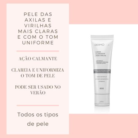 Imagem de Creme Para Clareamento Íntimo Fórmula Concentrada Dermosex 60g